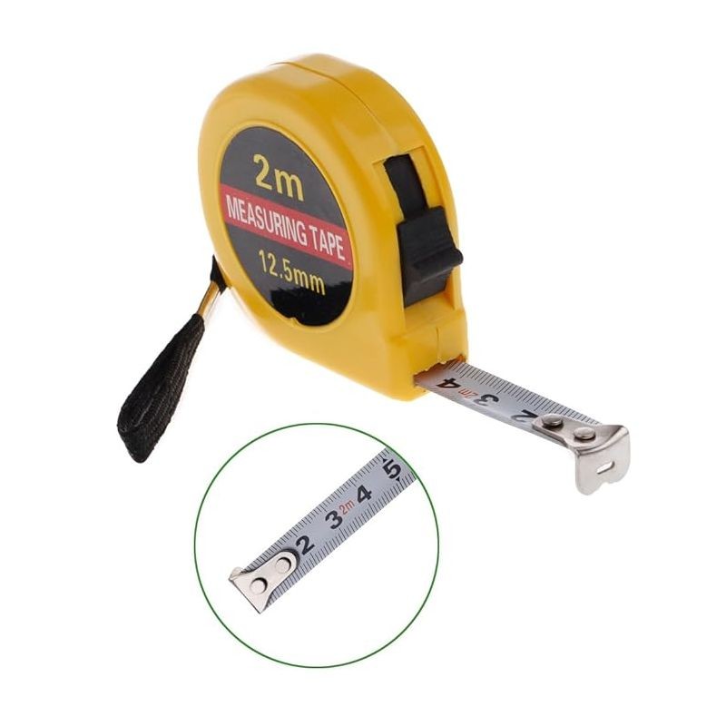 Ruleta de masurare, lungime 2 m, banda metalica 12.5 mm, sistem de blocare, carcasa plastic - imagine 6